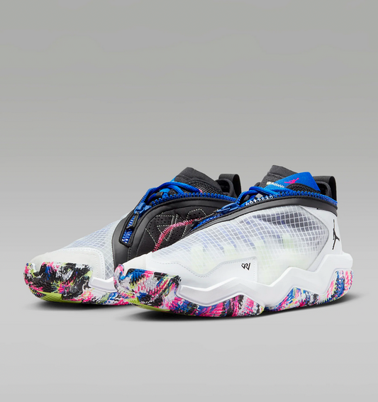 Jordan Why Not Zer0.6 White Light Liquid Lime Pink Blast Black