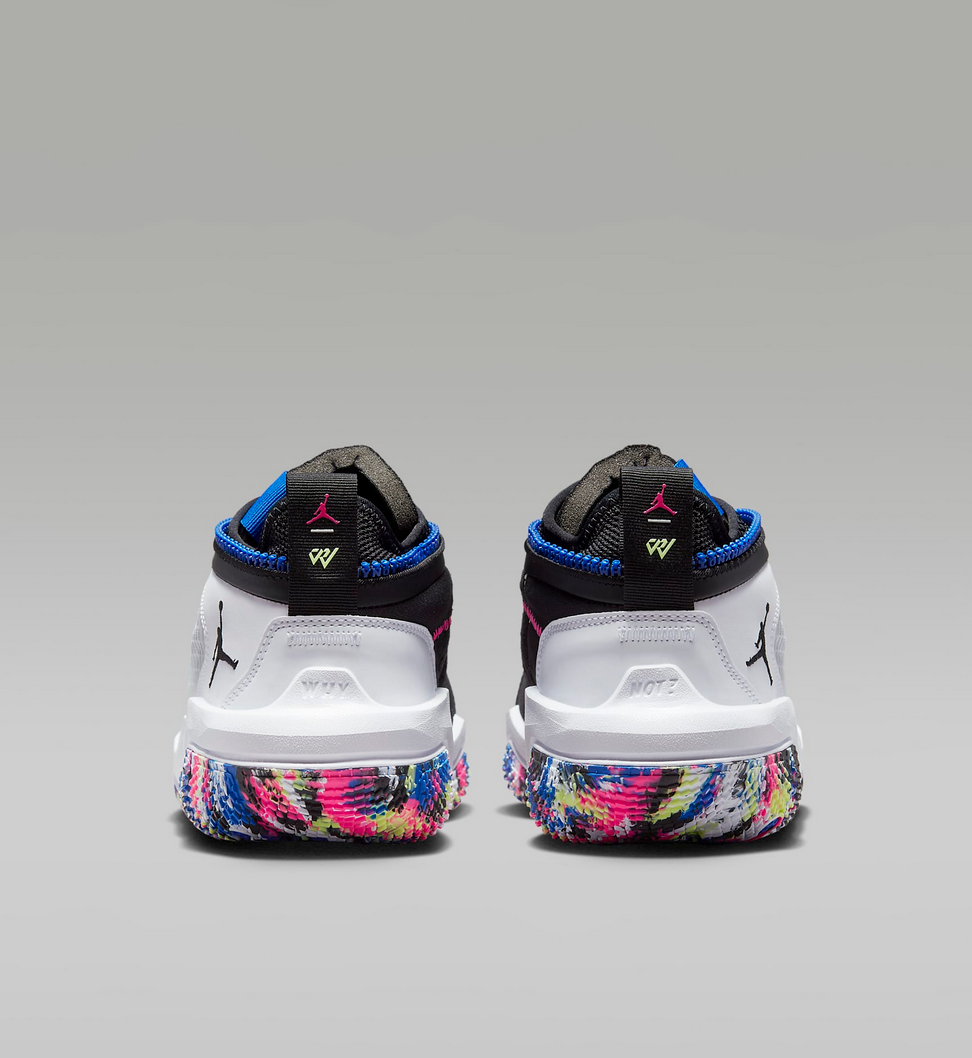 Jordan Why Not Zer0.6 White Light Liquid Lime Pink Blast Black