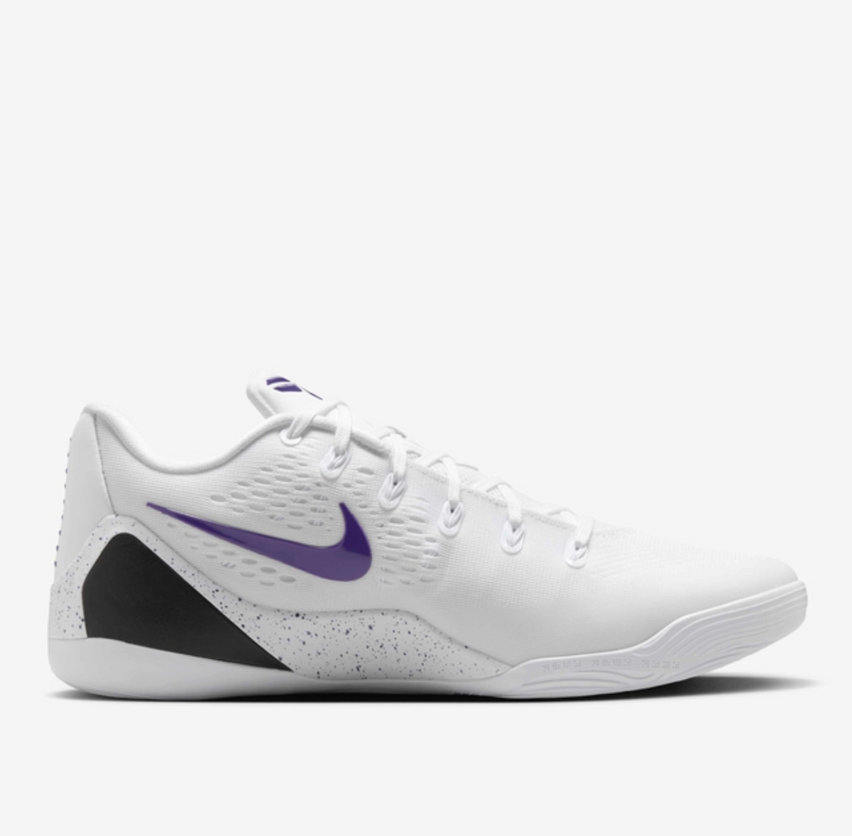 Nike Kobe 9 Elite Low EM Protro White Court Purple